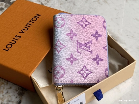 AAA Pruses Bags LOUIS COIN VUITTON ZIPPY PURSE 0724